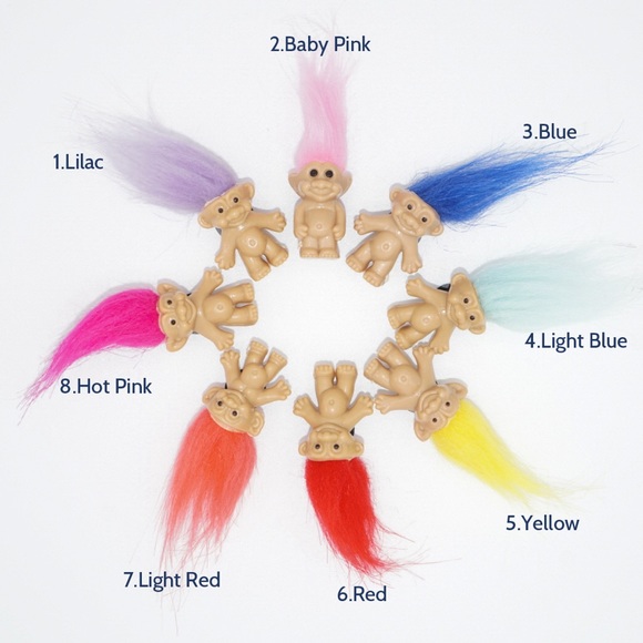 Shoes Charms trolls mini figures jibbitz Croc clip - Picture 2 of 4